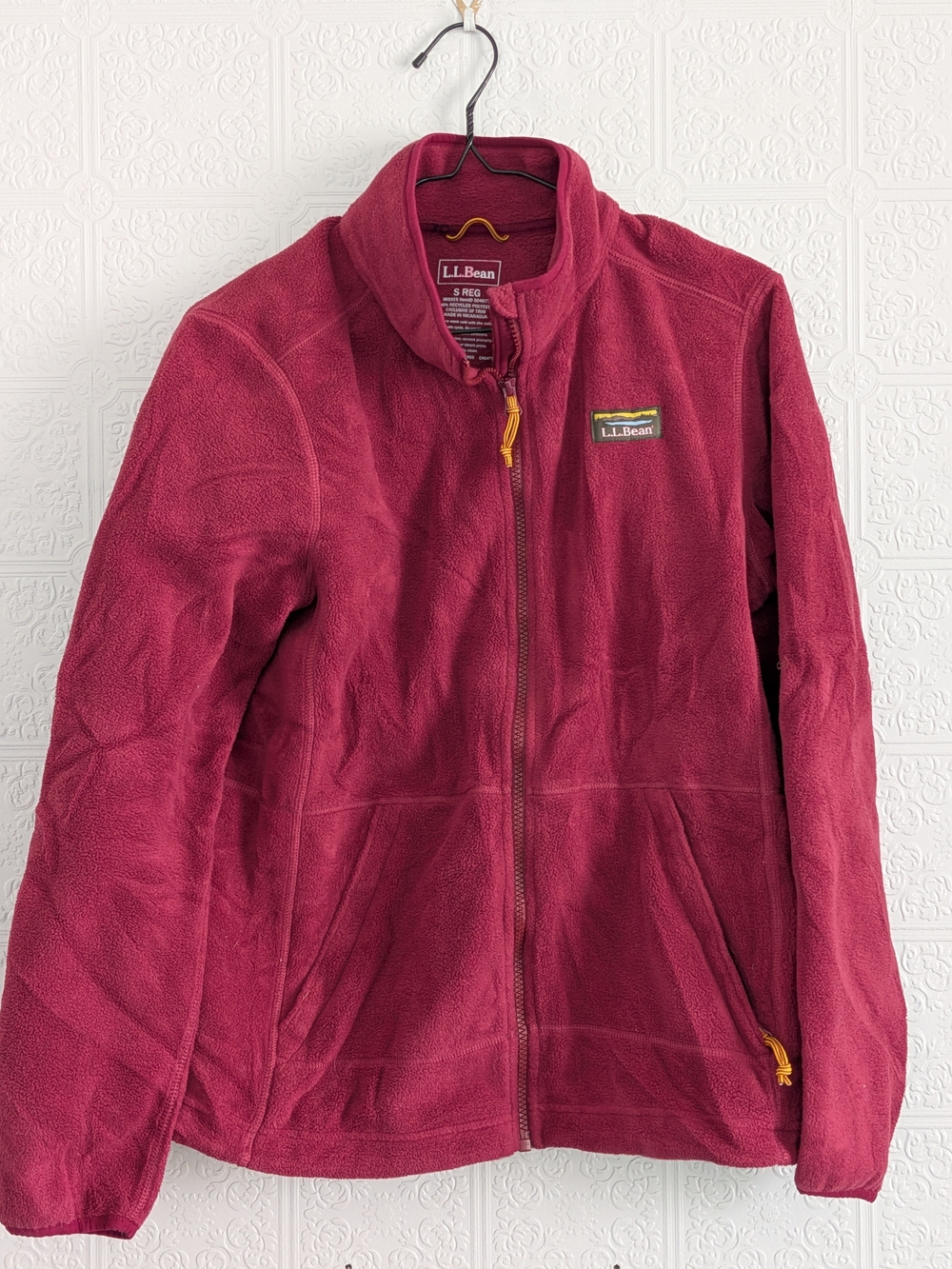 L.L. Bean Women's Berry Full-Zip Fleece Jacket